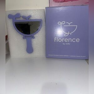 Florence by Mills Whale Folding Hand Mirror- NEW with box